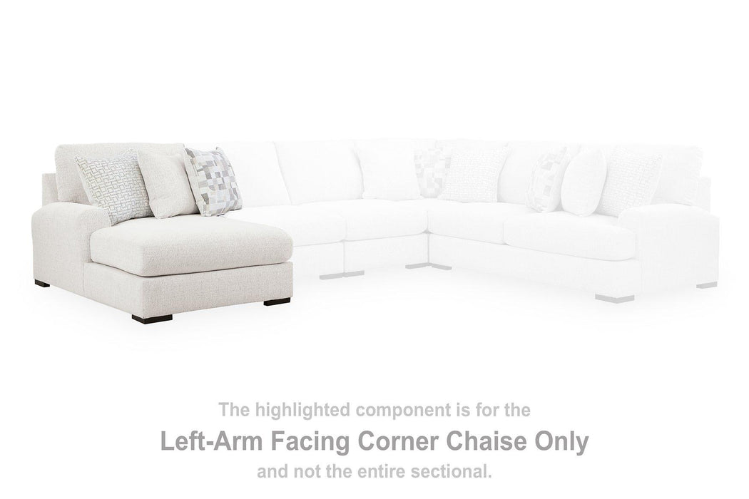 Misty-Lakes Sectional with Chaise - Tony’s Furniture Store & Linen (GA) - Multi Location