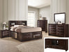EMILY Q CAPTAINS BED HB/FB D.CHERRY - Tony’s Furniture Store & Linen (GA) - Multi Location