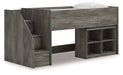 Frandern Loft Bed with Bookcase Storage - Tony’s Furniture Store & Linen (GA) - Multi Location