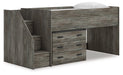 Frandern Loft Bed with Drawer Storage - Tony’s Furniture Store & Linen (GA) - Multi Location