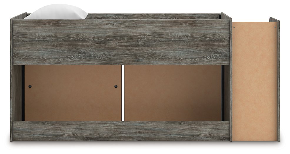 Frandern Loft Bed with Bookcase and Drawer Storage - Tony’s Furniture Store & Linen (GA) - Multi Location