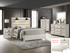 CARTER KG PLATFORM BED 1 BOX WHITE - Tony’s Furniture Store & Linen (GA) - Multi Location
