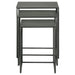 Imez 3-piece Rectangular Metal Nesting Table Grey - Tony’s Furniture Store & Linen (GA) - Multi Location