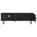 Marsden 2-door Wood 70" TV Stand Charcoal Black - Tony’s Furniture Store & Linen (GA) - Multi Location