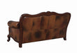 Victoria Rolled Arm Sofa Tri-tone and Brown - Tony’s Furniture Store & Linen (GA) - Multi Location