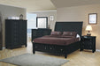Sandy Beach Eastern King Storage Sleigh Bed Black - Tony’s Furniture Store & Linen (GA) - Multi Location