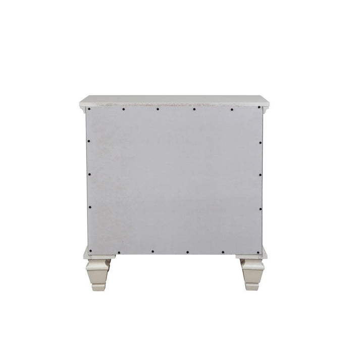 Sandy Beach 3-drawer Nightstand Cream White - Tony’s Furniture Store & Linen (GA) - Multi Location