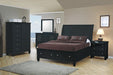 Sandy Beach Queen Storage Sleigh Bed Black - Tony’s Furniture Store & Linen (GA) - Multi Location