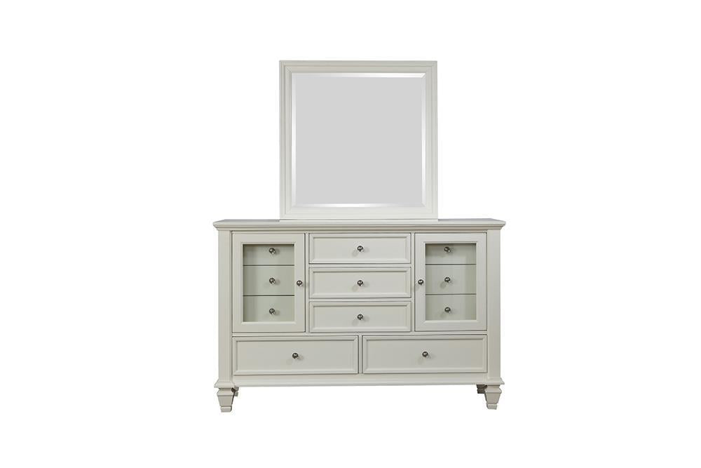 Sandy Beach 11-drawer Rectangular Dresser Cream White - Tony’s Furniture Store & Linen (GA) - Multi Location