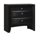 Briana Rectangular 2-drawer Nightstand Black - Tony’s Furniture Store & Linen (GA) - Multi Location