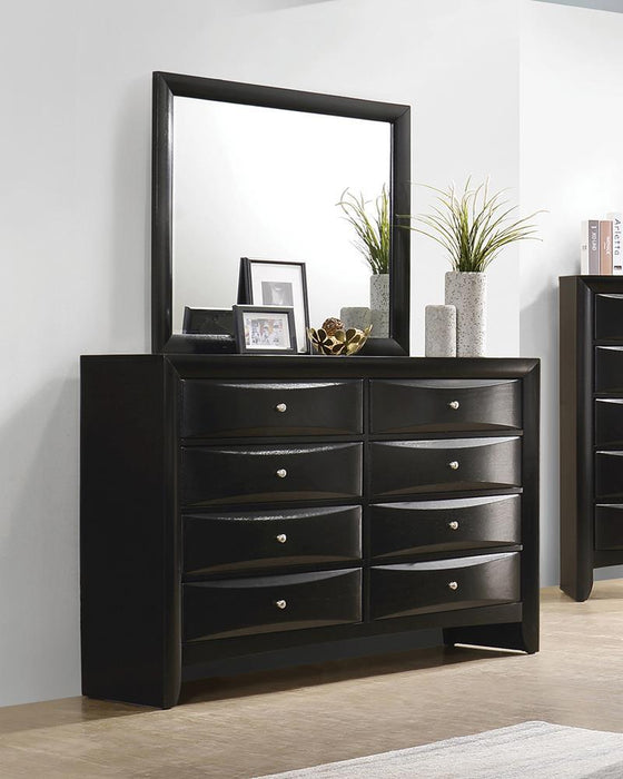 Briana Rectangular 8-drawer Dresser Black - Tony’s Furniture Store & Linen (GA) - Multi Location
