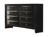 Briana Rectangular 8-drawer Dresser Black - Tony’s Furniture Store & Linen (GA) - Multi Location