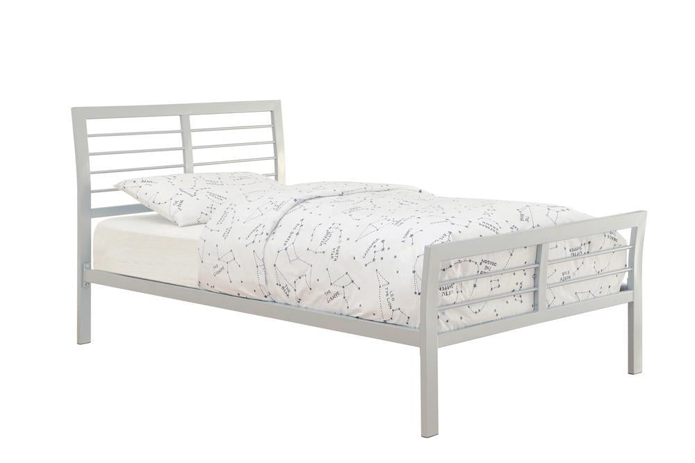 Cooper Queen Metal Bed Silver - Tony’s Furniture Store & Linen (GA) - Multi Location