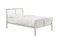 Cooper Queen Metal Bed Silver - Tony’s Furniture Store & Linen (GA) - Multi Location