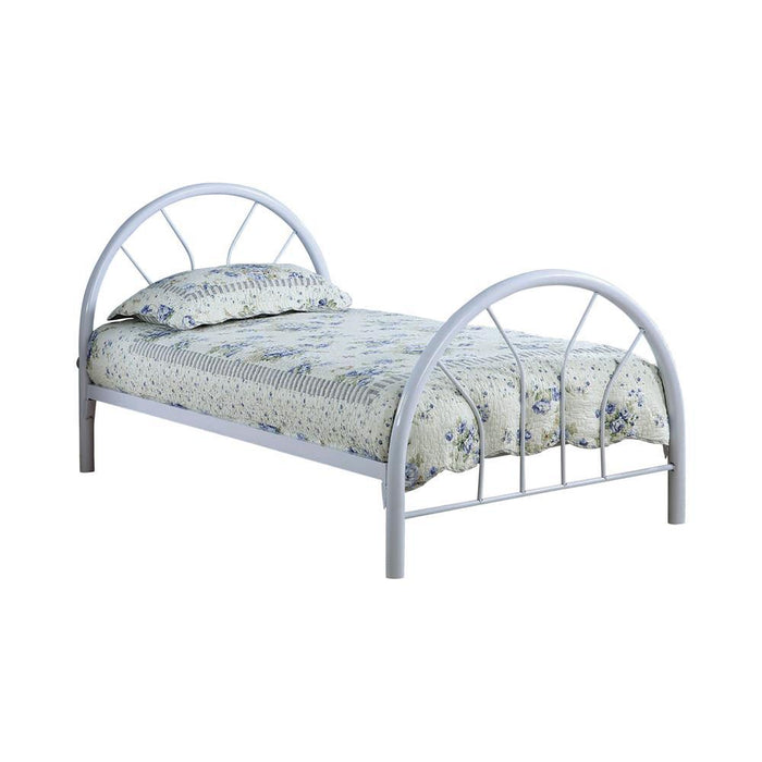 Marjorie Twin Platform Bed White - Tony’s Furniture Store & Linen (GA) - Multi Location