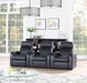 Cyrus Home Theater Upholstered Recliner Black - Tony’s Furniture Store & Linen (GA) - Multi Location