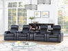 Cyrus Home Theater Upholstered Recliner Black - Tony’s Furniture Store & Linen (GA) - Multi Location