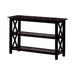 Rachelle Sofa Table with 2-shelf Deep Merlot - Tony’s Furniture Store & Linen (GA) - Multi Location