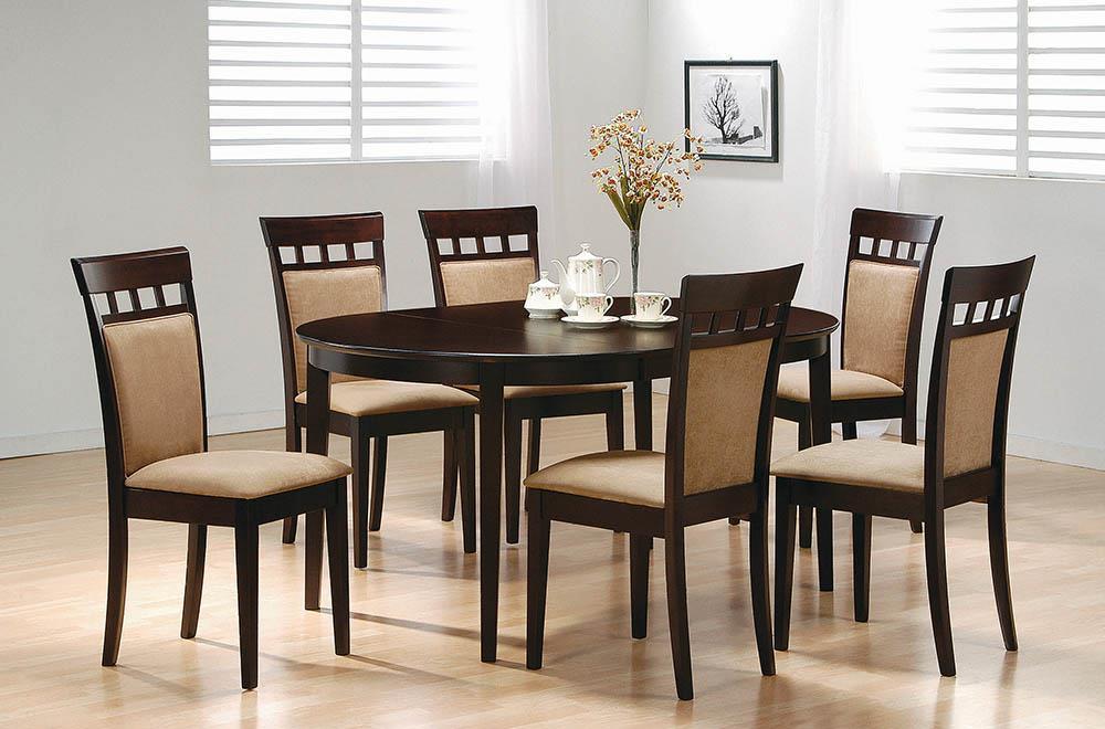 Gabriel Oval Dining Table Cappuccino - Tony’s Furniture Store & Linen (GA) - Multi Location