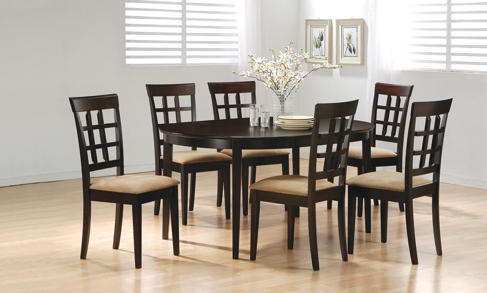 Gabriel Oval Dining Table Cappuccino - Tony’s Furniture Store & Linen (GA) - Multi Location