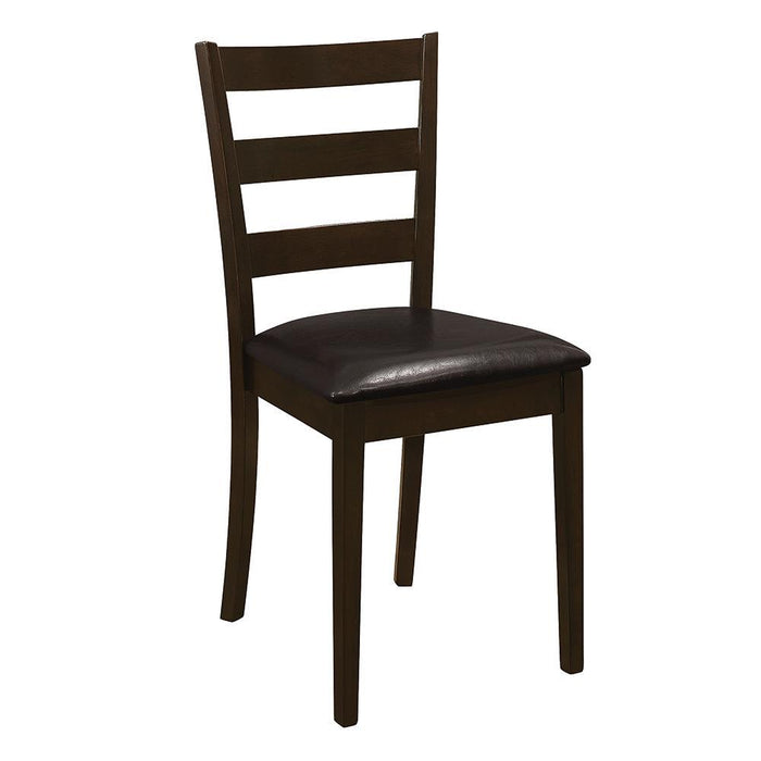 Guillen 5-piece Dining Set with Bench Cappuccino and Dark Brown - Tony’s Furniture Store & Linen (GA) - Multi Location