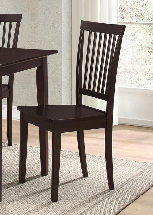 Gomez 5-piece Rectangular Dining Table Set Cappuccino - Tony’s Furniture Store & Linen (GA) - Multi Location