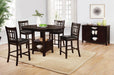 Lavon Oval Counter Height Table Espresso - Tony’s Furniture Store & Linen (GA) - Multi Location