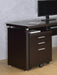 Skylar 3-drawer Mobile File Cabinet Cappuccino - Tony’s Furniture Store & Linen (GA) - Multi Location