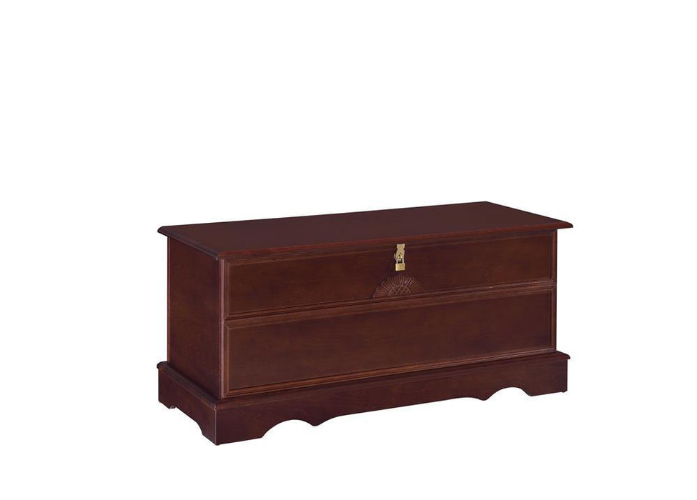 Paula Rectangular Cedar Chest Warm Brown - Tony’s Furniture Store & Linen (GA) - Multi Location