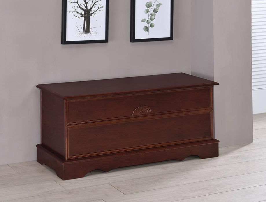 Paula Rectangular Cedar Chest Warm Brown - Tony’s Furniture Store & Linen (GA) - Multi Location