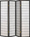 Roberto 4-panel Folding Screen Black and White - Tony’s Furniture Store & Linen (GA) - Multi Location