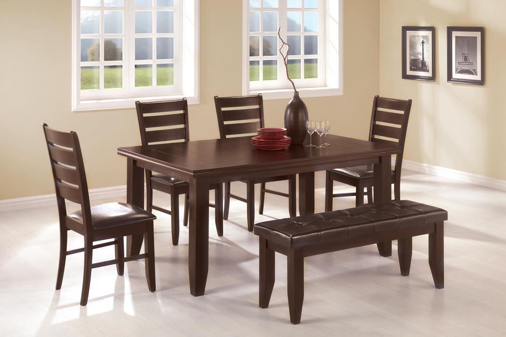 Dalila Rectangular Dining Table Cappuccino - Tony’s Furniture Store & Linen (GA) - Multi Location