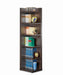 Pinckard 6-tier Corner Bookcase Cappuccino - Tony’s Furniture Store & Linen (GA) - Multi Location
