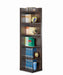 Pinckard 6-tier Corner Bookcase Cappuccino - Tony’s Furniture Store & Linen (GA) - Multi Location