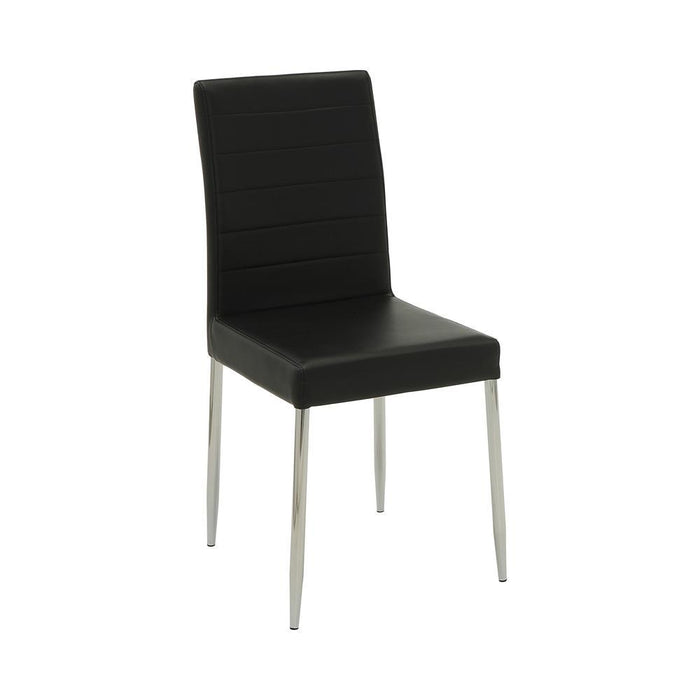 Maston Upholstered Dining Chairs Black (Set of 4) - Tony’s Furniture Store & Linen (GA) - Multi Location