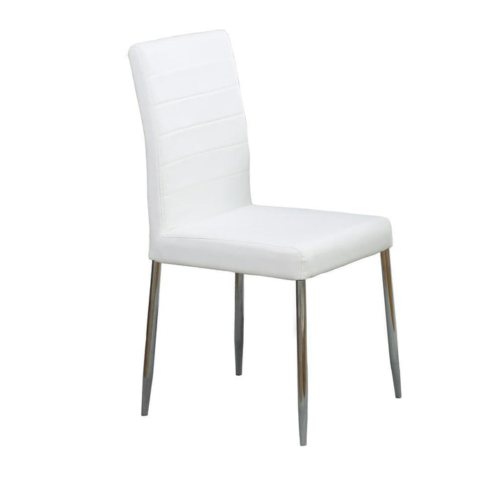 Maston Upholstered Dining Chairs White (Set of 4) - Tony’s Furniture Store & Linen (GA) - Multi Location