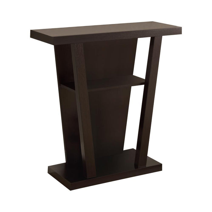 Evanna 2-shelf Console Table Cappuccino - Tony’s Furniture Store & Linen (GA) - Multi Location