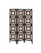 Vulcan 3-panel Geometric Folding Screen Tan and Cappuccino - Tony’s Furniture Store & Linen (GA) - Multi Location