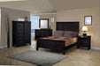 Sandy Beach Door Chest with Concealed Storage Black - Tony’s Furniture Store & Linen (GA) - Multi Location
