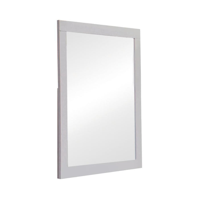 Jessica Rectangular Dresser Mirror White - Tony’s Furniture Store & Linen (GA) - Multi Location