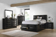 Briana Eastern King Platform Storage Bed Black - Tony’s Furniture Store & Linen (GA) - Multi Location