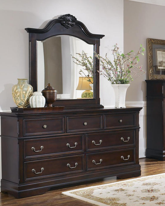 Cambridge 7-drawer Rectangular Dresser Cappuccino - Tony’s Furniture Store & Linen (GA) - Multi Location