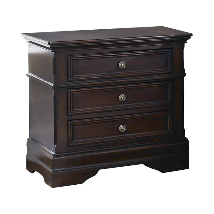 Cambridge 3-drawer Rectangular Nightstand Cappuccino - Tony’s Furniture Store & Linen (GA) - Multi Location