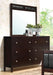 Carlton 6-drawer Rectangular Dresser Cappuccino - Tony’s Furniture Store & Linen (GA) - Multi Location