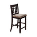 Lavon Lattice Back Counter Stools Tan and Espresso (Set of 2) - Tony’s Furniture Store & Linen (GA) - Multi Location