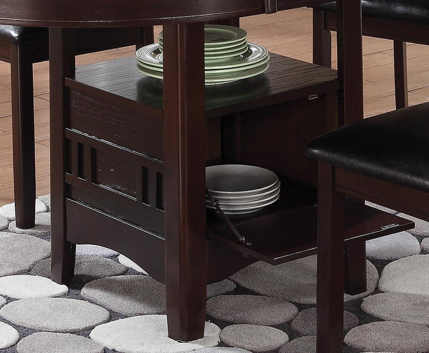 Lavon Dining Table with Storage Espresso - Tony’s Furniture Store & Linen (GA) - Multi Location