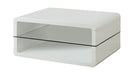 Elana Rectangle 2-shelf Coffee Table Glossy White - Tony’s Furniture Store & Linen (GA) - Multi Location