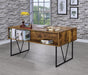 Analiese 4-drawer Writing Desk Antique Nutmeg - Tony’s Furniture Store & Linen (GA) - Multi Location