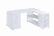 Yvette L-shape Office Desk - Tony’s Furniture Store & Linen (GA) - Multi Location