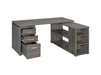 Yvette L-shape Office Desk - Tony’s Furniture Store & Linen (GA) - Multi Location